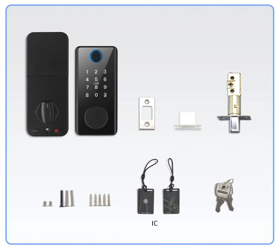 Tuya Bluetooth Smart Deadbolt - Keyless Biometric Lock