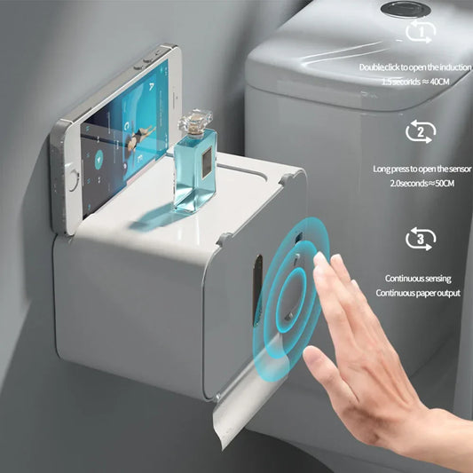 Wall-Mounted Smart Toilet Paper Holder