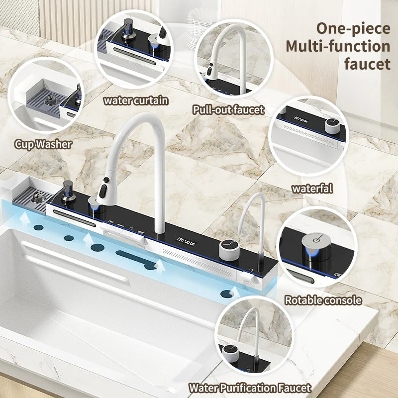 Gozzos Smart Sink - Multifunctional Kitchen Innovation