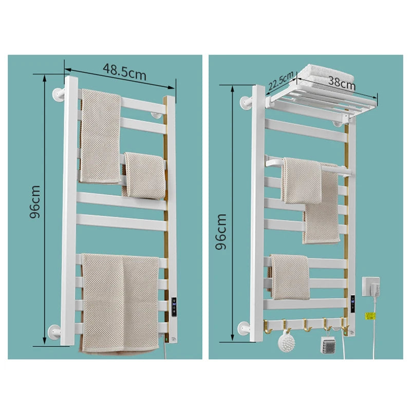 Smart Towel Warmer Rack - VSOMNIO Adjustable Home Accessory