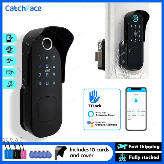 Smart Door Lock with Remote & Fingerprint Access